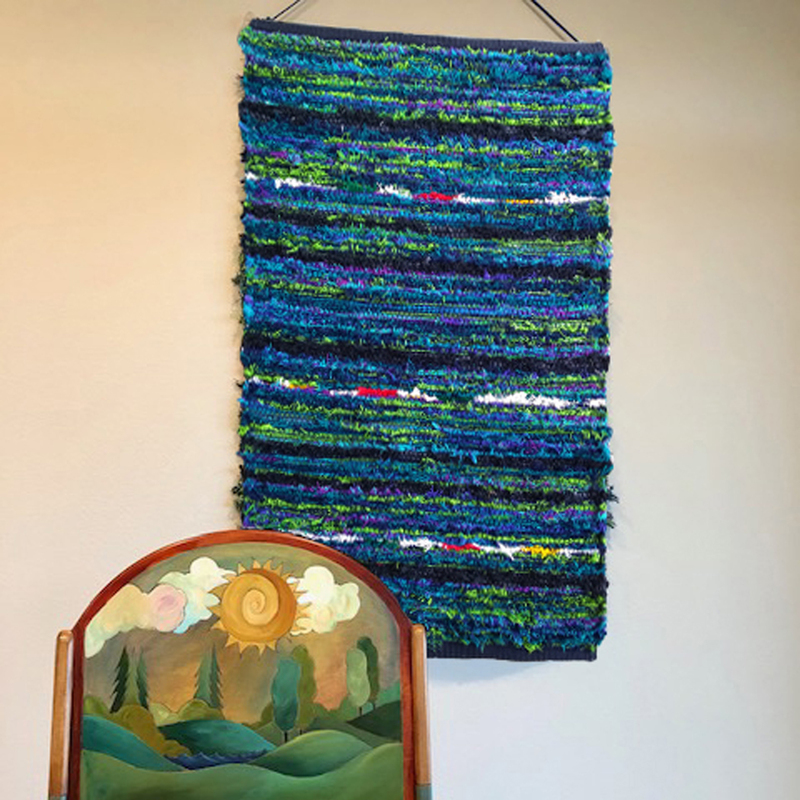 “I love this rug. Perfect for the space by our kitchen table. You do beautiful work!” -Carolyn K.